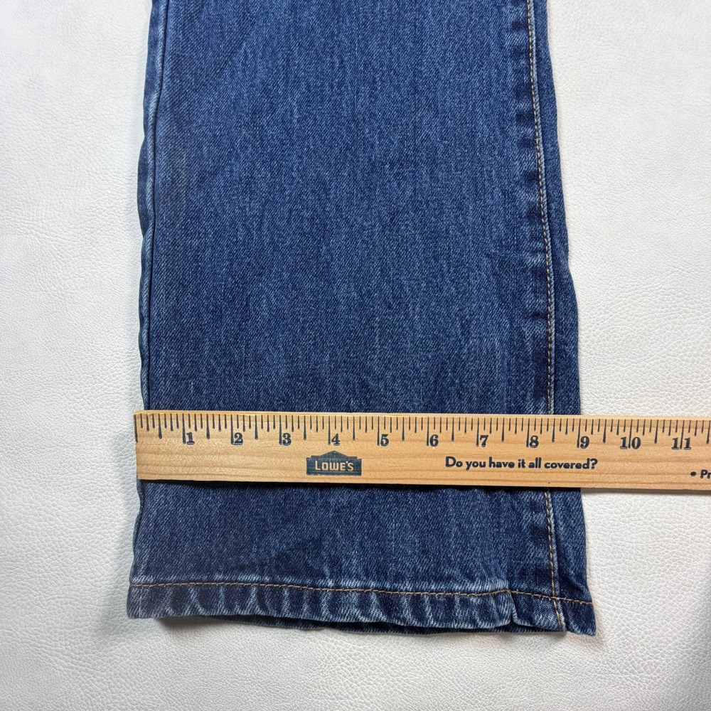 Levis 517 Bootcut Jeans Mens 36x34 Medium Wash Blue Denim Pants 517-0217‎ - Picture 7 of 12